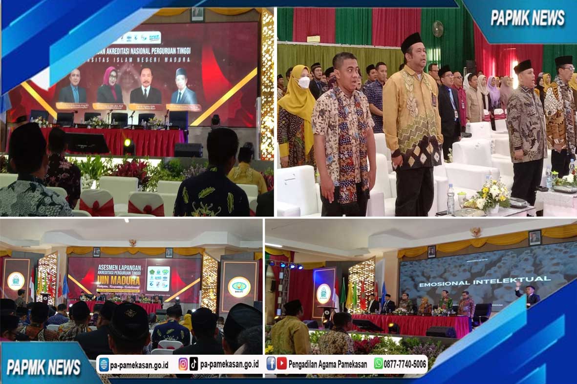 Ketua Pengadilan Agama Pamekasan Hadiri Rapat Asesmen Lapangan Akreditasi Universitas Islam Negeri Madura